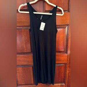 DRIFTER Tank Top Tunic Length Black Size XS NWT